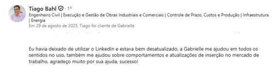 Depoimento de Tiago Bahl